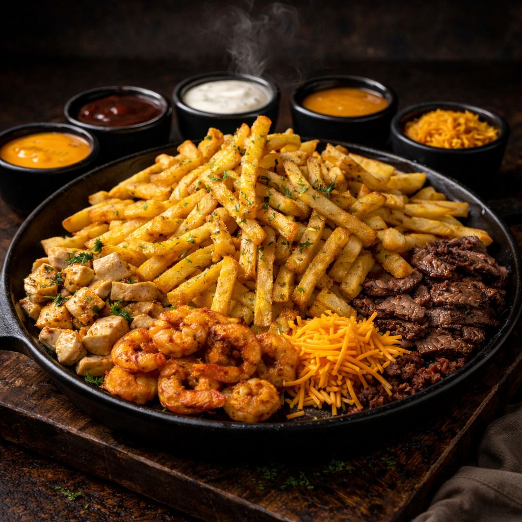 Build Your Own Loaded Fries